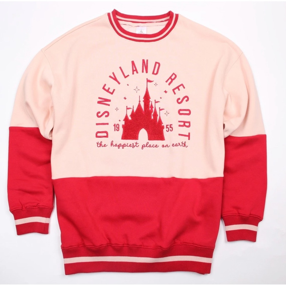 Disney Red and Pink Sweatshirt - Picture 3 of 6